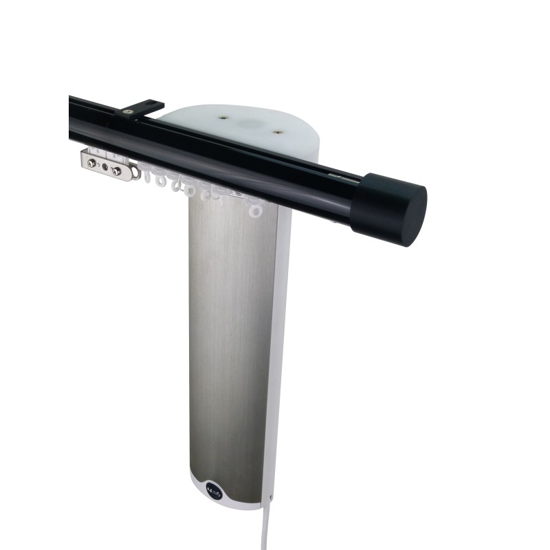 Ripple Curtain Pole - Black