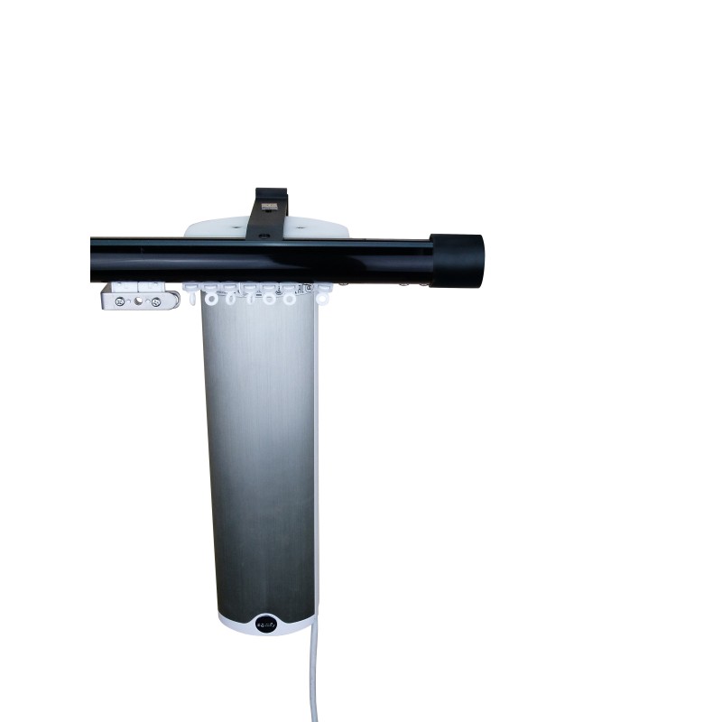Ripple Curtain Pole - Black