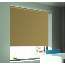 Blackout Chestnut Roller Blind- Extra Wide