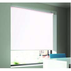 Blackout Snow Roller Blind- Extra Wide