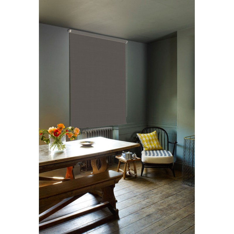 Dim-Out Cathedral Grey Roller Blind